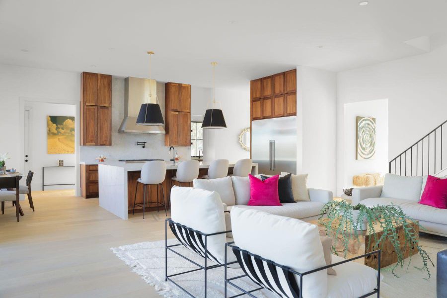 Furnished interior view inside a new home in , Austin (Image 13).