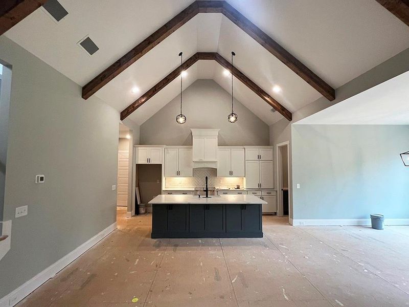 In-progress construction of a new home in , Canton, GA (Image 18).