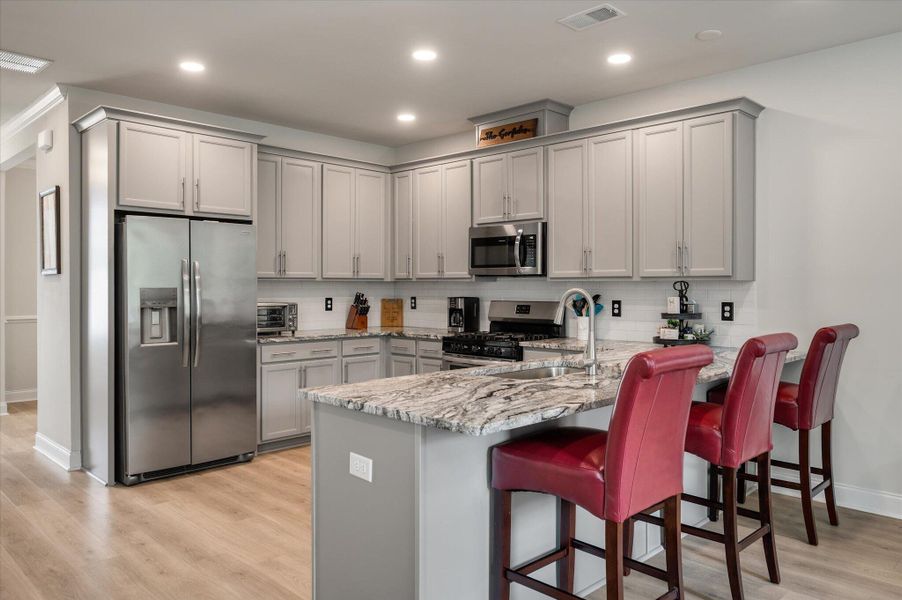Furnished interior view inside a new home in , Summerville (Image 6).