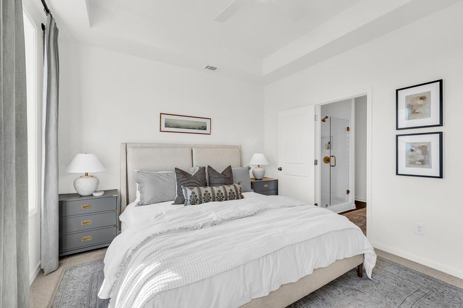Furnished interior view inside a new home in BelleWether, Chattanooga (Image 8). Furnished interior view inside a new home in BelleWether, Chattanooga (Image 8).