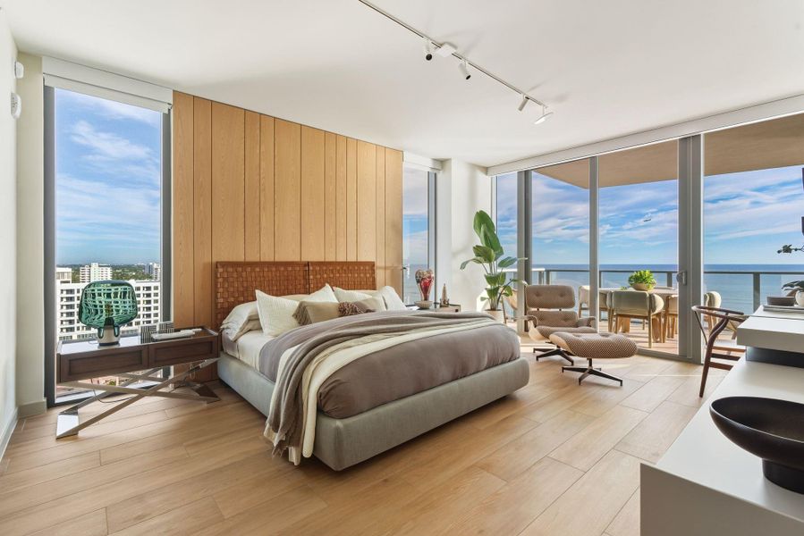 Furnished interior view inside a new home in , Pompano Beach (Image 48). Furnished interior view inside a new home in , Pompano Beach (Image 48).