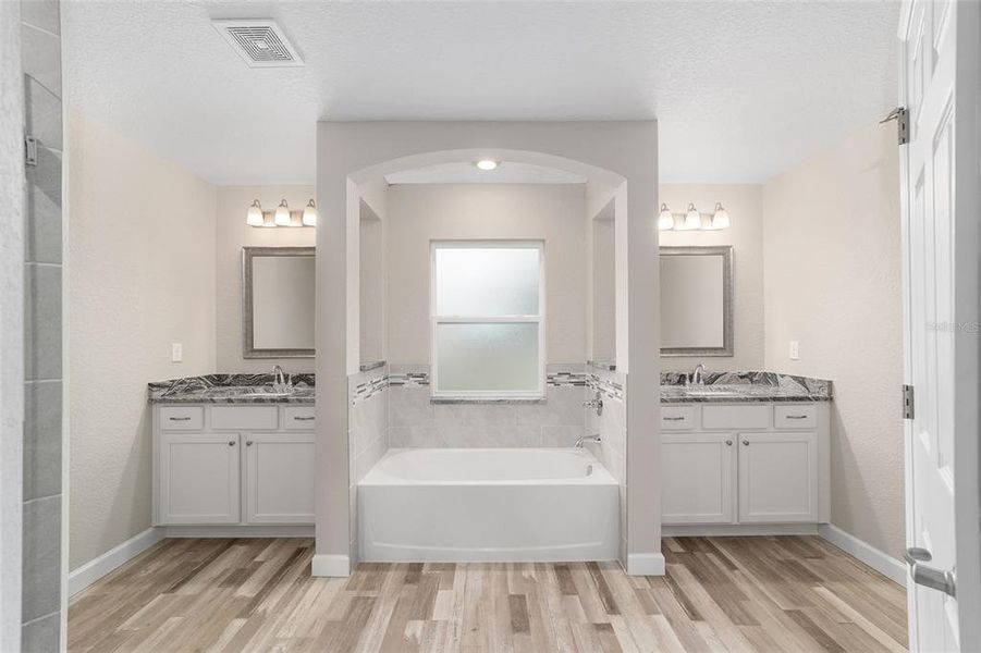 Furnished interior view inside a new home in , Ocala (Image 18). Furnished interior view inside a new home in , Ocala (Image 18).