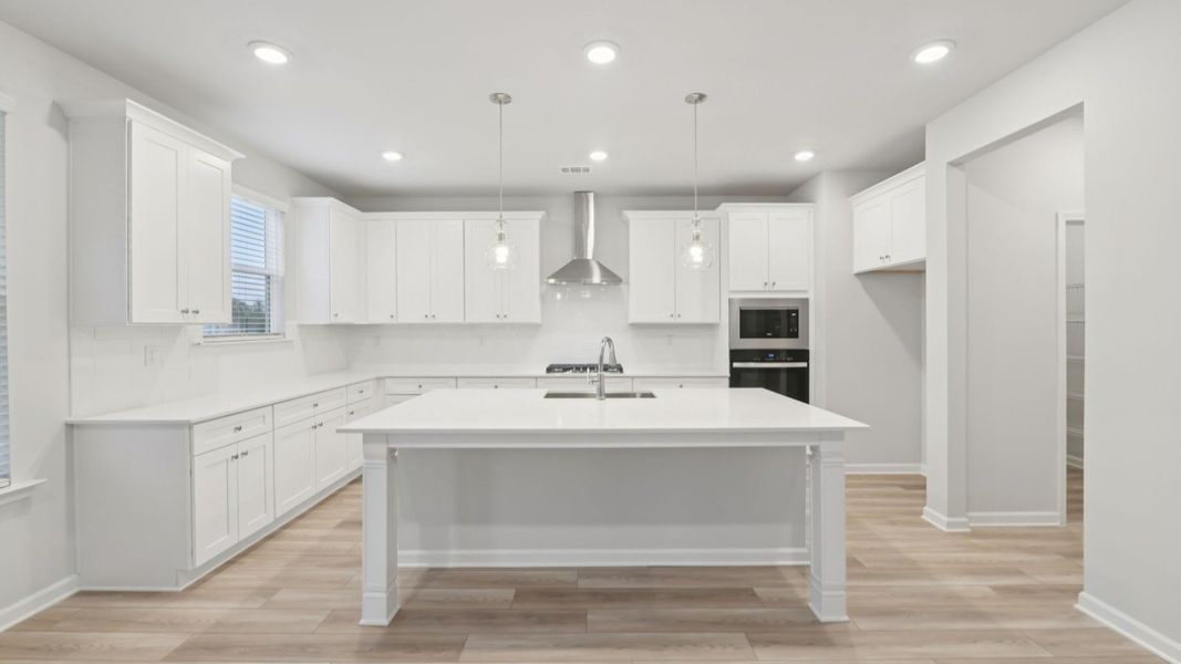 Furnished interior view inside a new home in Hamilton Lakes, Loganville (Image 11).