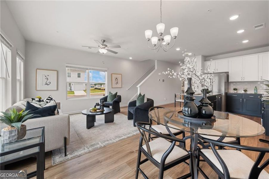 Furnished interior view inside a new home in , Jonesboro (Image 15).