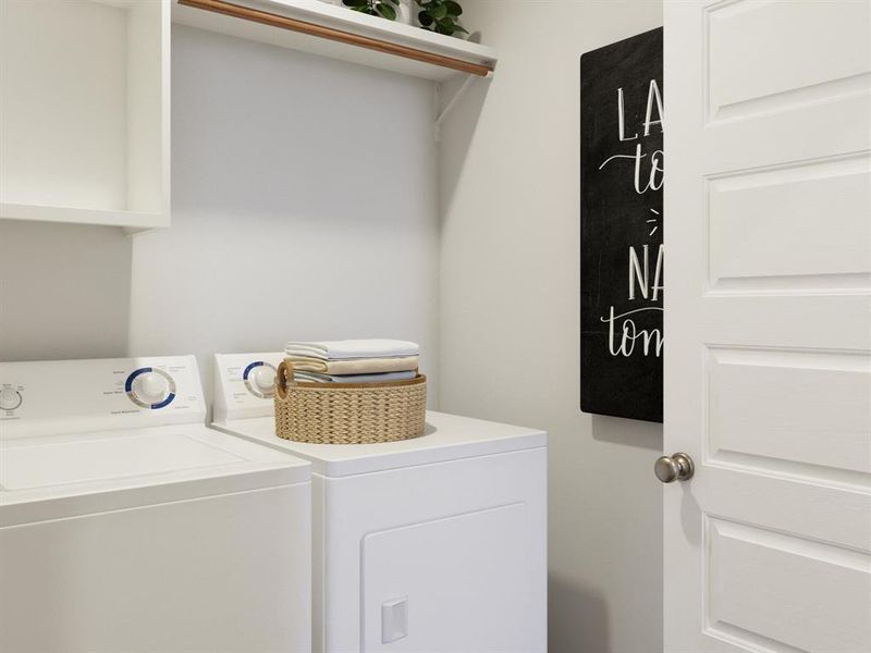 Photos are a representation of the floor plan. Options and interior selections will vary.