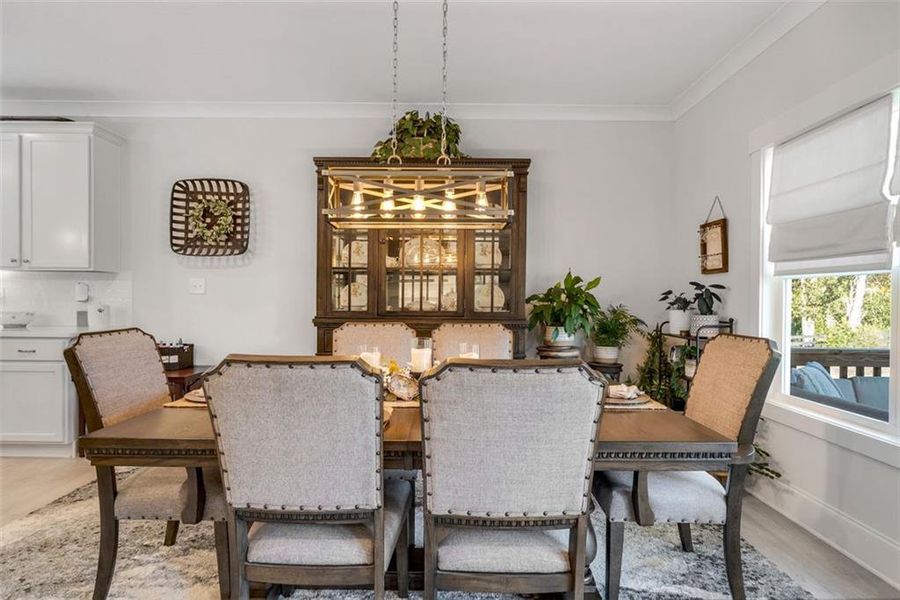 Furnished interior view inside a new home in , Commerce (Image 23).