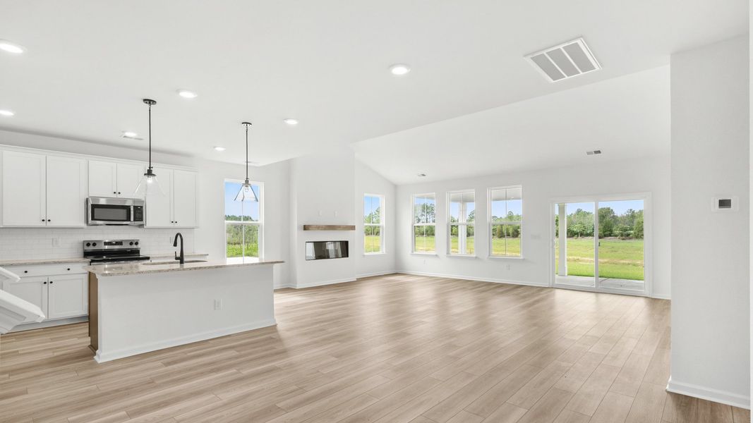 Furnished interior view inside a new home in Chestnut Farms, Longs (Image 3).