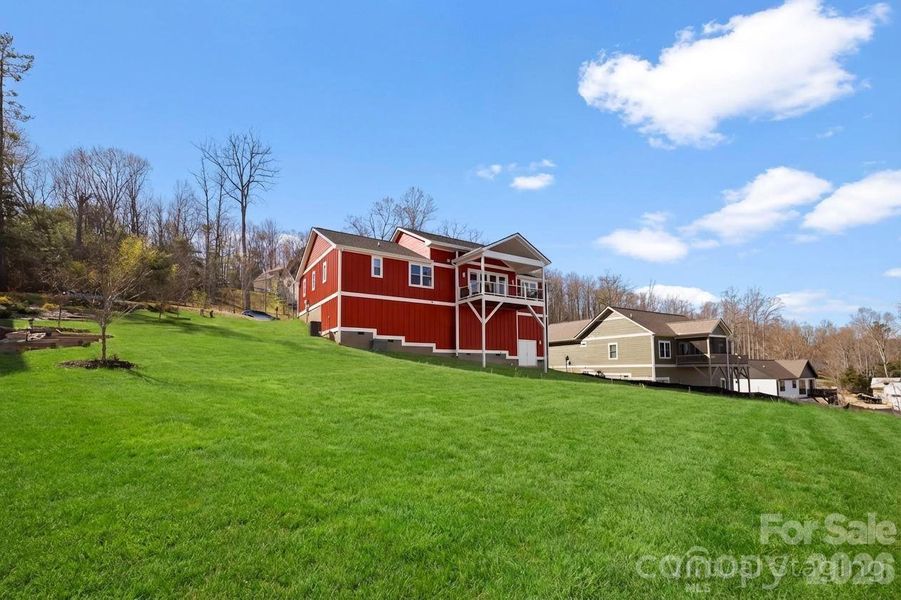 Green grass is virtually enhanced