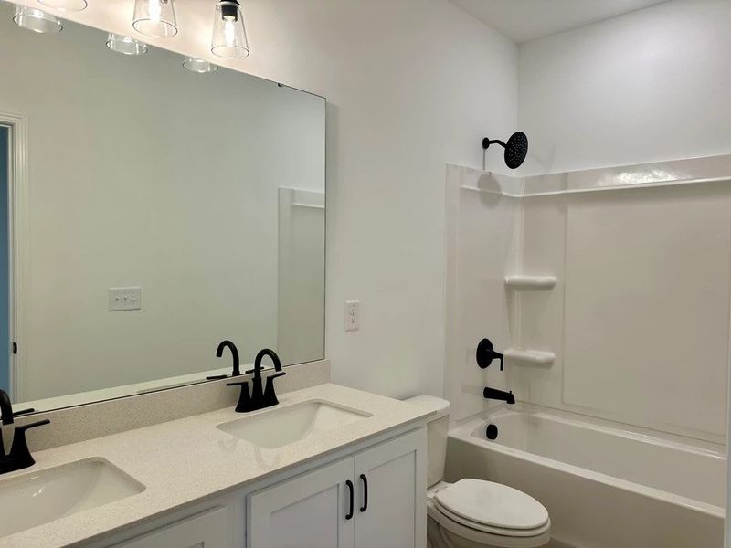 Bath 2 featuring the AW Collection® Harmony - Smooth surfaces and soft tones feel right at home. Bath 2 featuring the AW Collection® Harmony - Smooth surfaces and soft tones feel right at home.