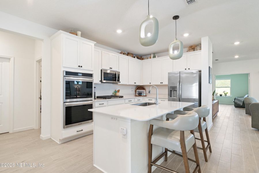 Furnished interior view inside a new home in , St. Johns (Image 6).