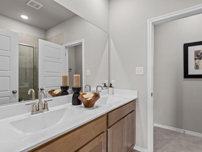Representative furnished interior of a home built from the The Summit A by Davidson Homes LLC in Morgan Meadows, San Antonio (Image 27). Representative furnished interior of a home built from the The Summit A by Davidson Homes LLC in Morgan Meadows, San Antonio (Image 27).
