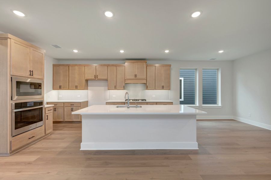 Furnished interior view inside a new home in Painted Tree, McKinney (Image 5).