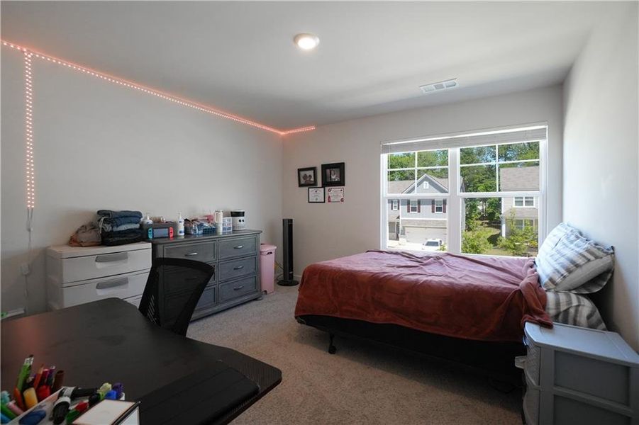 Furnished interior view inside a new home in , Braselton (Image 9).
