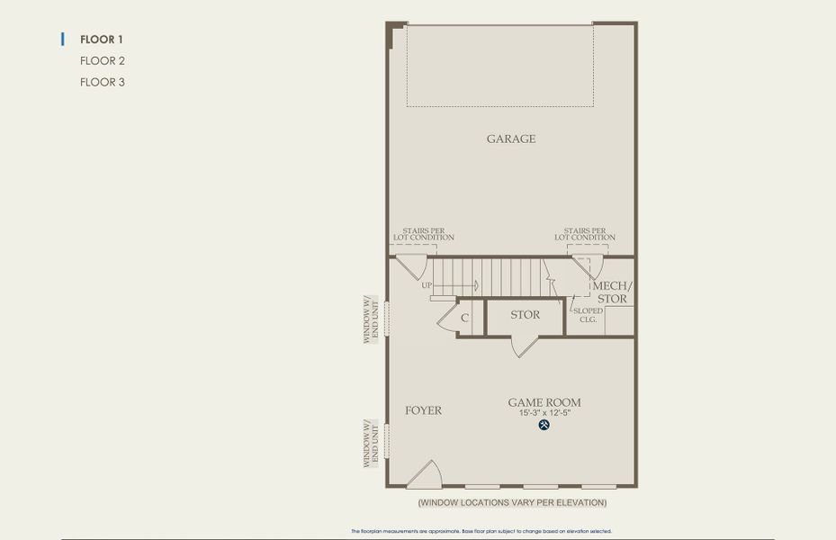 Newnan Floor Plan, Quick Move-In Home, Floor 1 Newnan Floor Plan, Quick Move-In Home, Floor 1