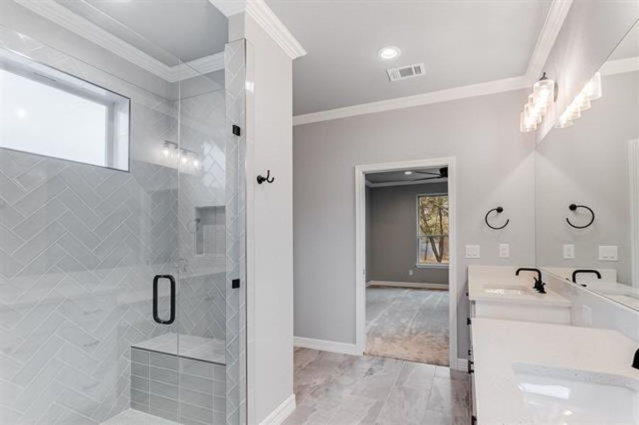 Furnished interior view inside a new home in , Marble Falls (Image 12). Furnished interior view inside a new home in , Marble Falls (Image 12).