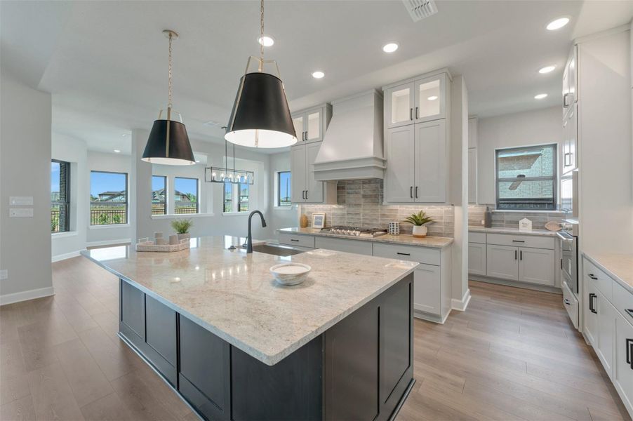 Furnished interior view inside a new home in Harvest Green 65', Richmond (Image 8).