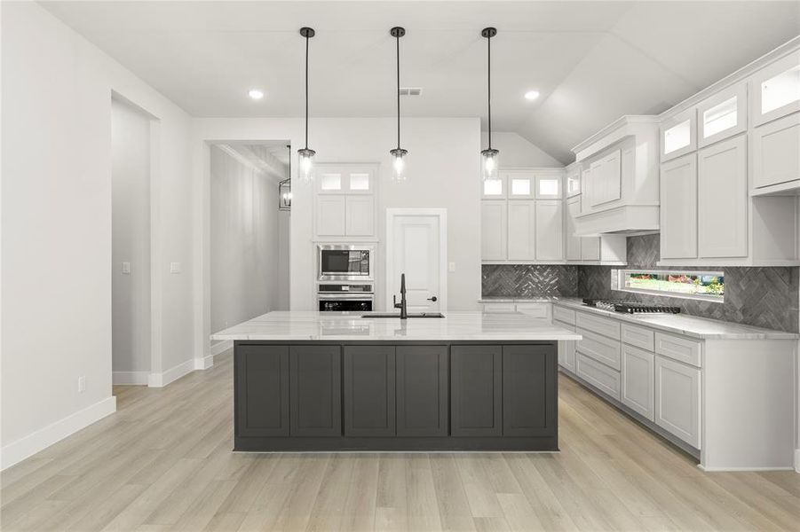 Furnished interior view inside a new home in Valencia on The Lake, Little Elm (Image 5). Furnished interior view inside a new home in Valencia on The Lake, Little Elm (Image 5).