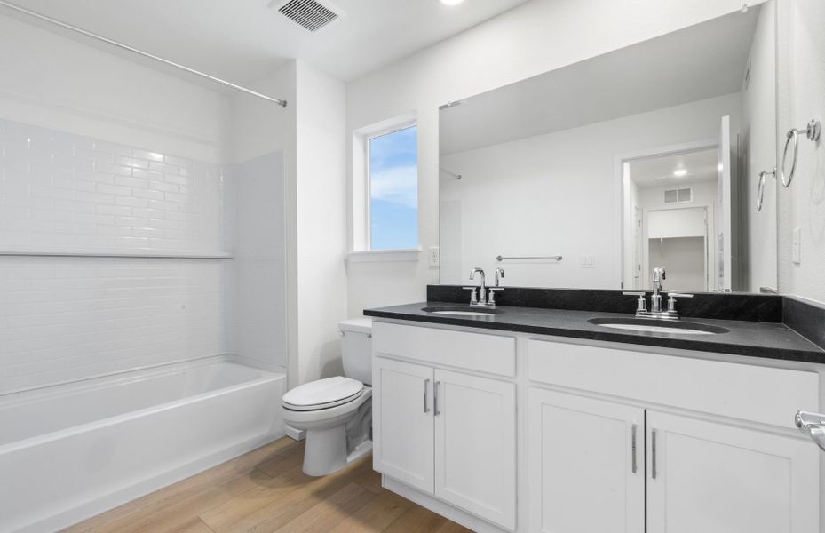 Furnished interior view inside a new home in Wolf Creek Run West, Strasburg (Image 8). Furnished interior view inside a new home in Wolf Creek Run West, Strasburg (Image 8).