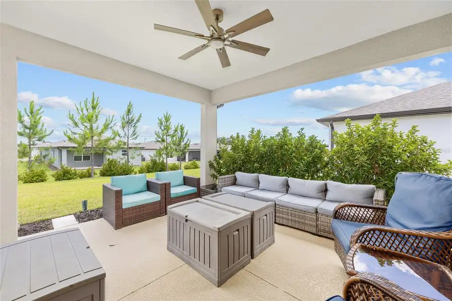 Exterior details and patio area of a home in , Ocala (Image 3).