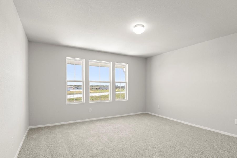 Spacious, unfurnished interior of a new home in Harvest Ridge, Elgin (Image 23).