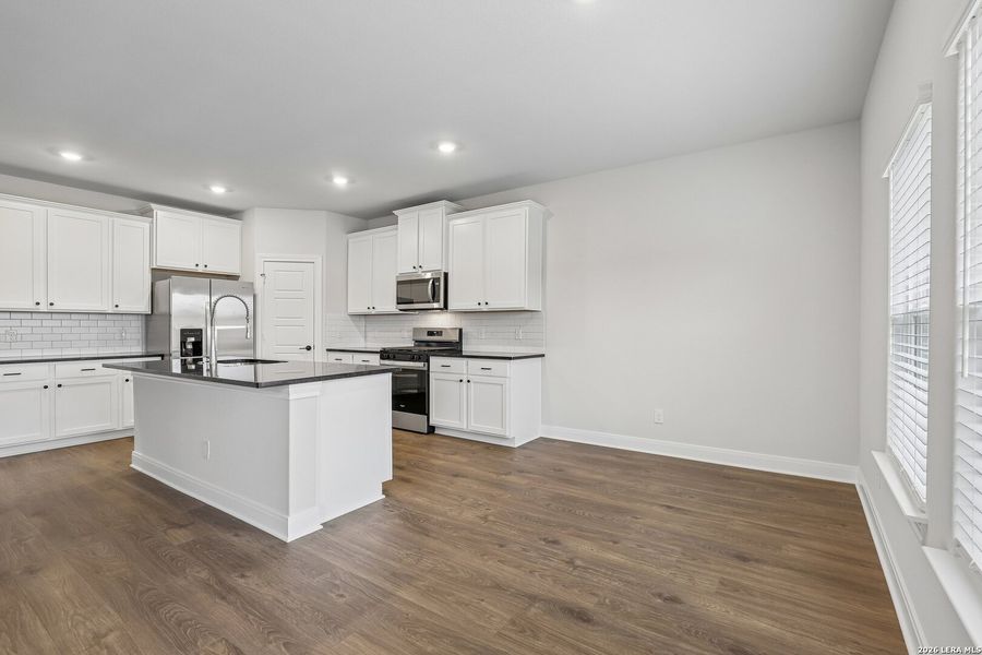 Furnished interior view inside a new home in Hightop Ridge, Converse (Image 5).