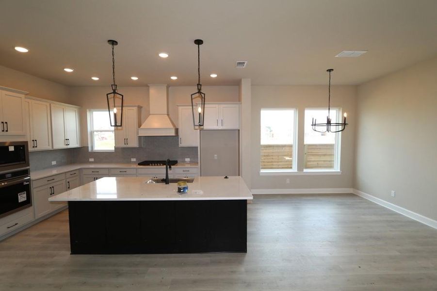 Furnished interior view inside a new home in Pomona 40' Homesites, Manvel (Image 8). Furnished interior view inside a new home in Pomona 40' Homesites, Manvel (Image 8).