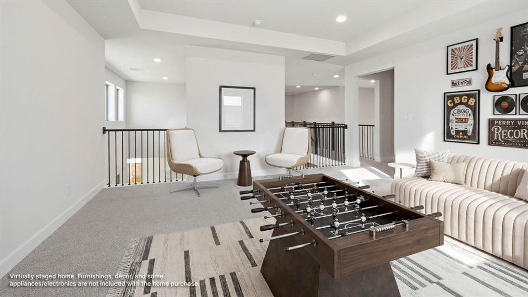 Furnished interior view inside a new home in Terraces, Rockwall (Image 11).