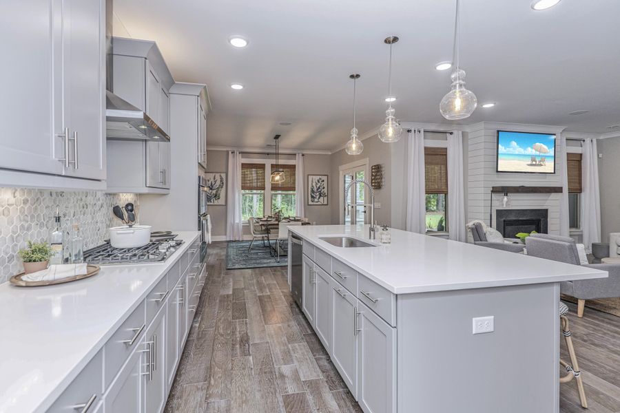 Furnished interior view inside a new home in Timothy Lakes, Ridgeville (Image 7).