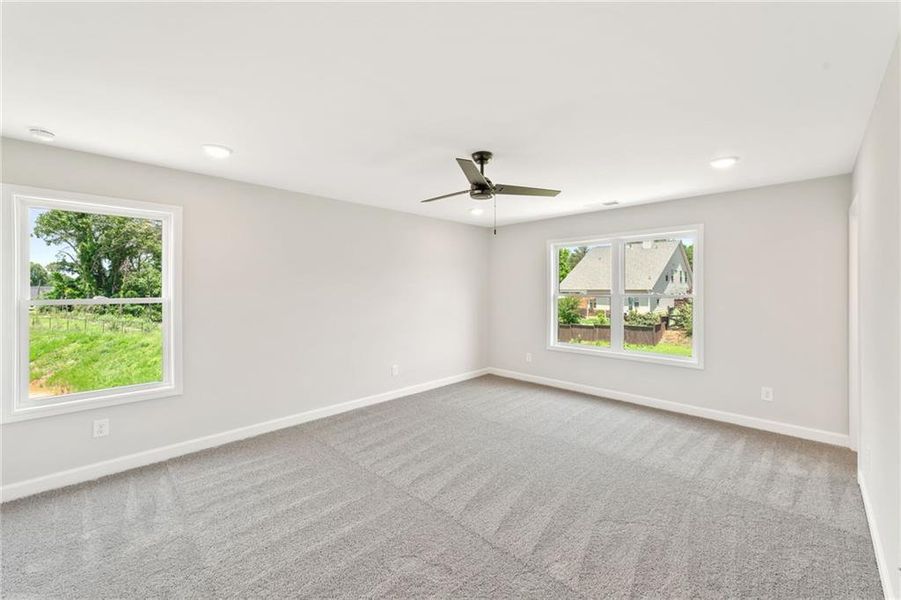 Spacious, unfurnished interior of a new home in Wilkins Walk, Mableton (Image 20). Spacious, unfurnished interior of a new home in Wilkins Walk, Mableton (Image 20).