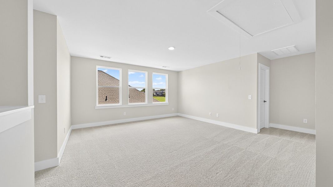 Furnished interior view inside a new home in McClure Farms, Columbia (Image 24).