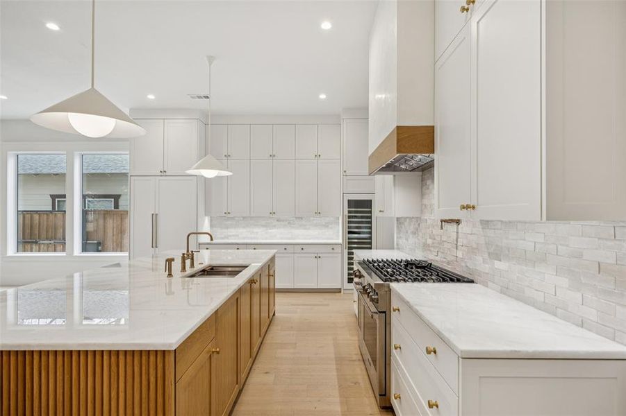 Furnished interior view inside a new home in , Dallas (Image 19).