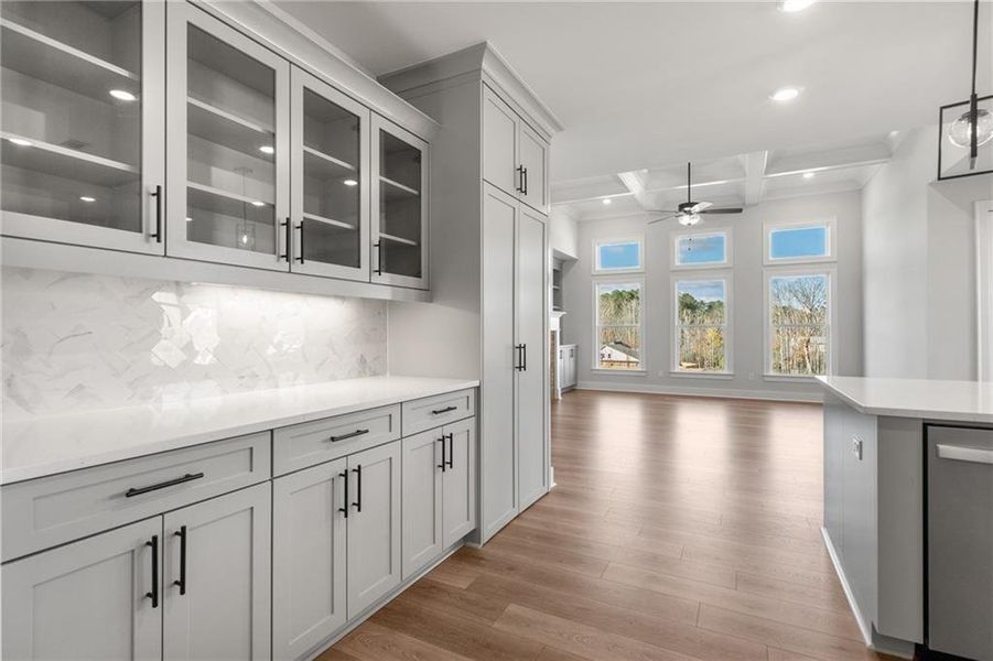 Furnished interior view inside a new home in Yellowstone Farms, Cumming (Image 16).