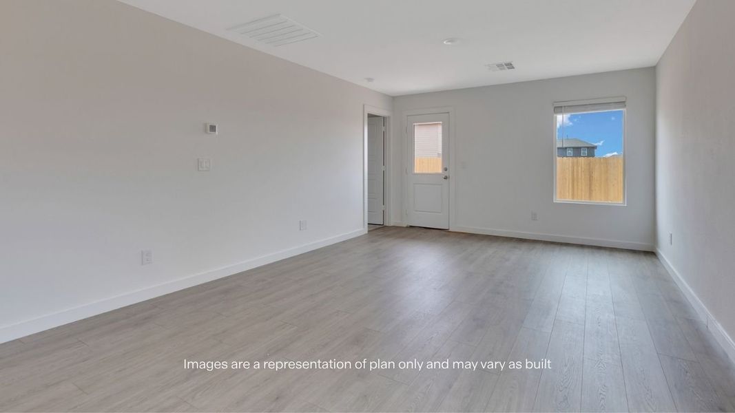 Spacious, unfurnished interior of a new home in Overlook West, Wolfforth (Image 10).