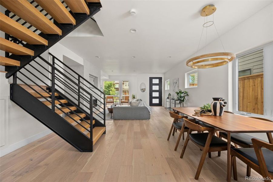 Furnished interior view inside a new home in , Denver (Image 6).