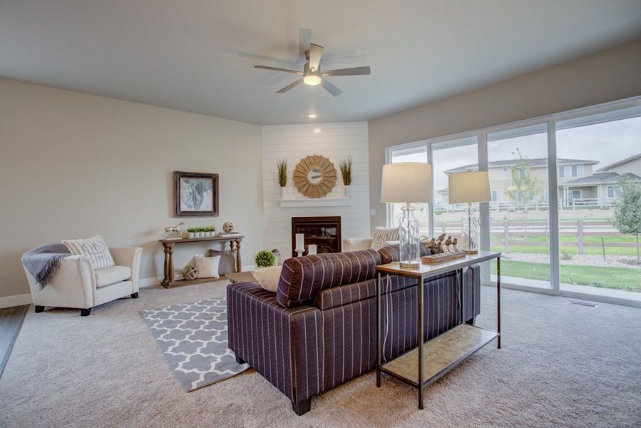 The Ivyglen - Family Room