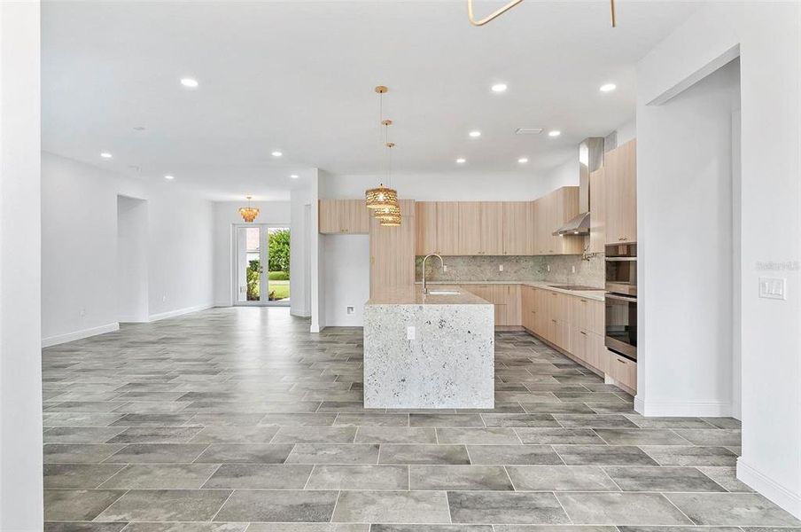 Kitchen and Great Room