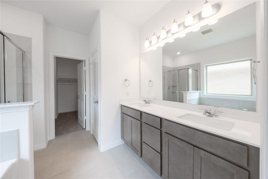 Furnished interior view inside a new home in Chalk Hill, Celina (Image 6). Furnished interior view inside a new home in Chalk Hill, Celina (Image 6).