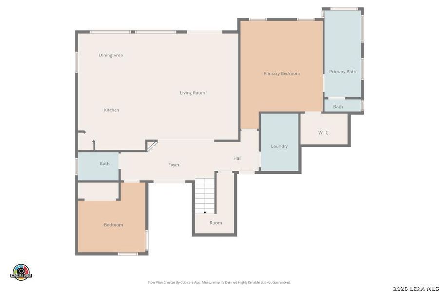2D floor plan layout of this home in , Canyon Lake, TX (Image 6).