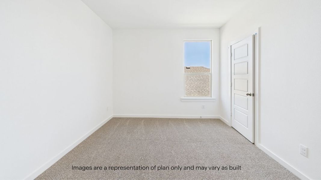 Spacious, unfurnished interior of a new home in Viridian, Lubbock (Image 29).