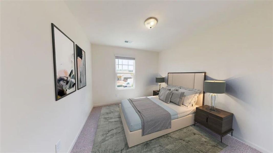 Furnished interior view inside a new home in Silverton, Dacula (Image 7).