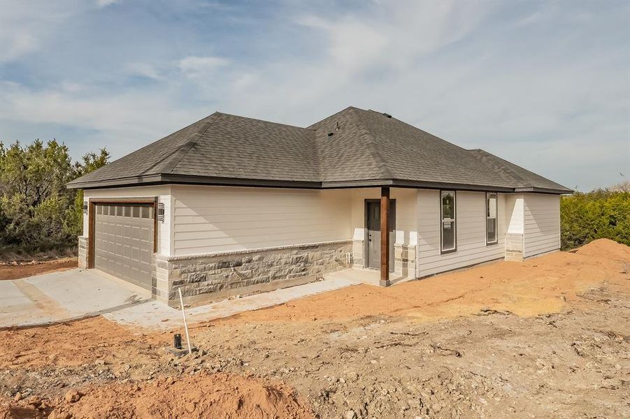 Grass has been installed Grass has been installed