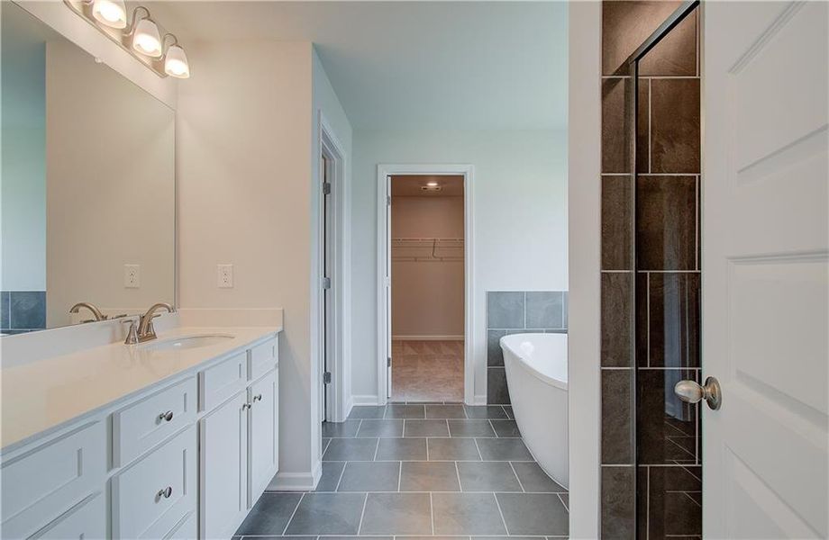 Furnished interior view inside a new home in Grandview at Millers Mill, Stockbridge (Image 9).
