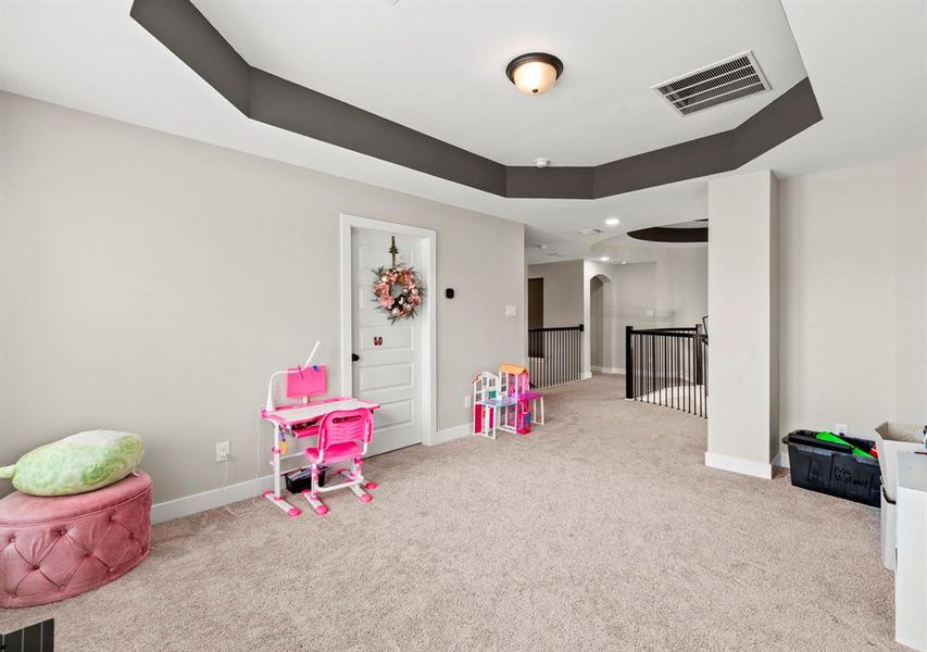 Furnished interior in a model home at Lago Mar – 50' in Texas City (Image 13). Furnished interior in a model home at Lago Mar – 50' in Texas City (Image 13).