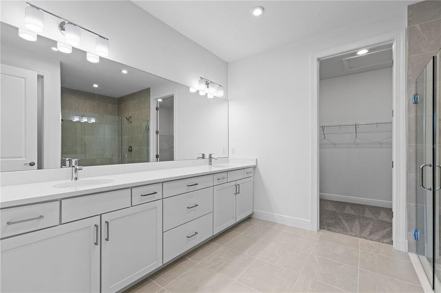 Furnished interior view inside a new home in Woodland Preserve, Parrish (Image 12).
