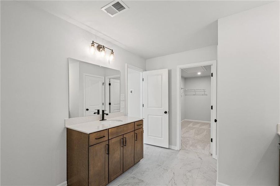 Furnished interior view inside a new home in Adler Springs, Powder Springs (Image 2).