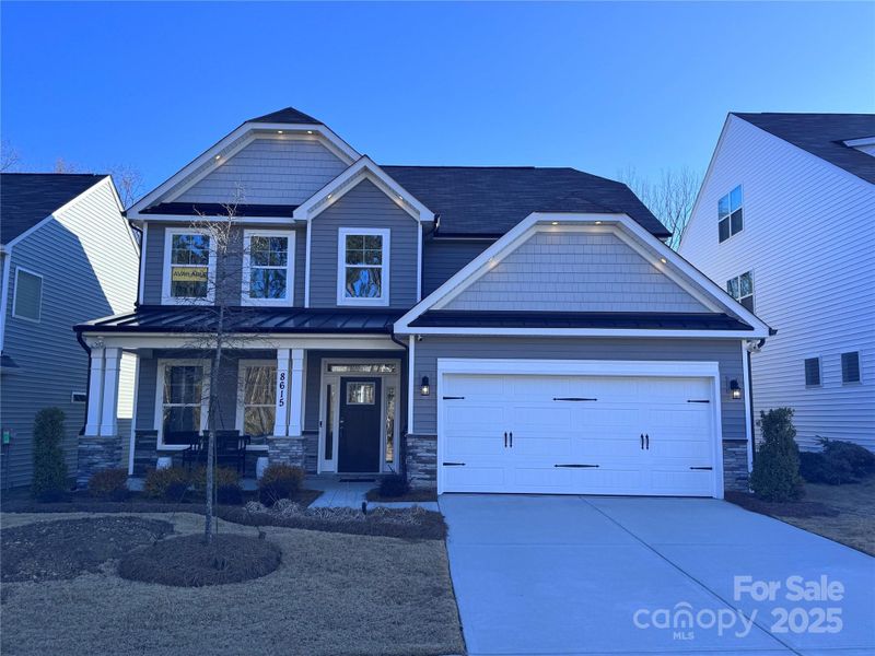 Grier Meadows Model Home on lot 2 for sale featuring a Cypress floorplan- FINAL OPPORTUNITY