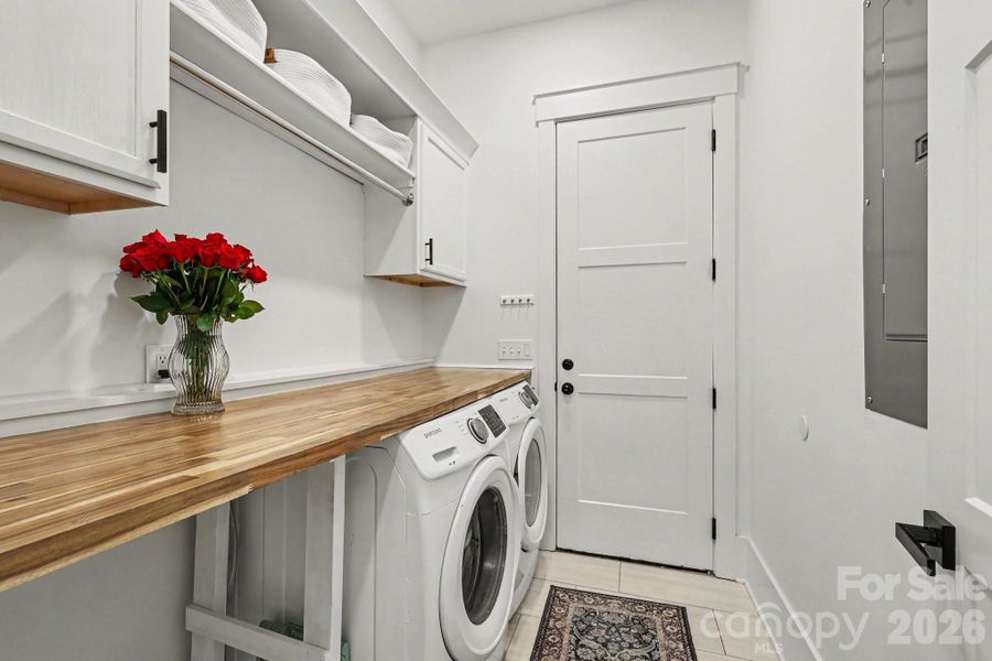 Furnished interior view inside a new home in , Salisbury (Image 9).