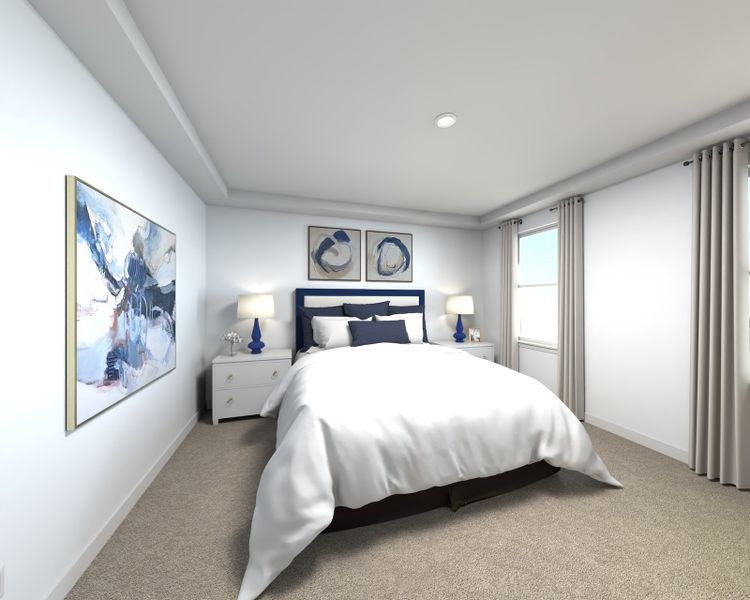 Furnished interior view inside a new home in Magnolia Bay - Reserve Series, Nokomis (Image 7).