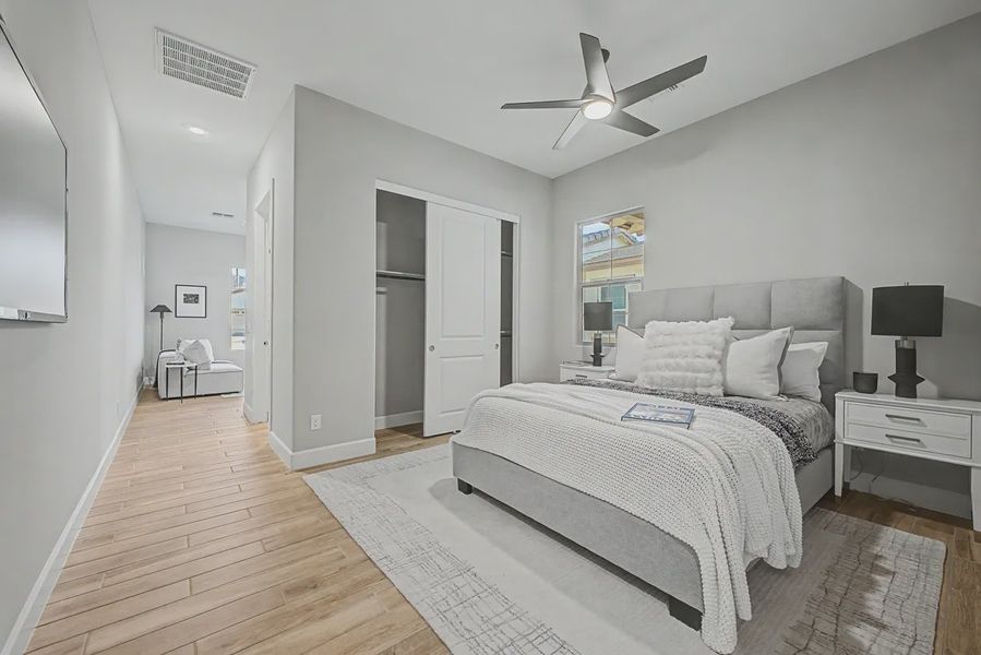 Furnished interior view inside a new home in Bellero Estates, Queen Creek (Image 20).