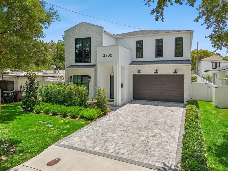 Front exterior of a new home in , Orlando, FL, highlighting curb appeal (Image 25).
